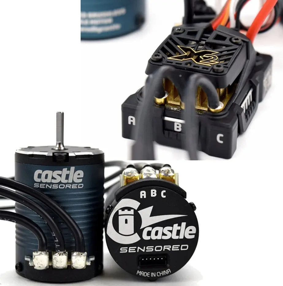 010-0171-02 Mamba Micro X2 Esc With 1406-2280Kv Sensored Motor 1