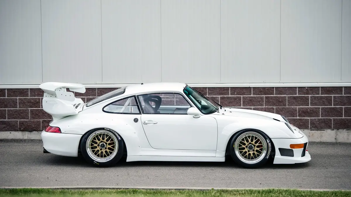 Dmc Rs Porsche 993 Gt Wing Spoiler Carbon Fiber Evo Boomerang Upgrade (Banana Kit) 1