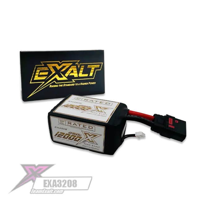 Exa3208 Exalt 2S 250C Drag Race Lipo Battery 1200Mah 1