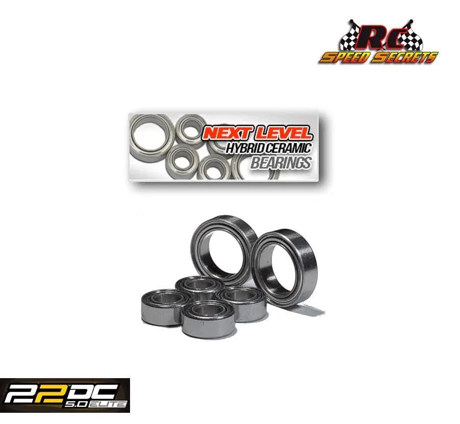 9917 Tlr 22 5.0 Elite 2Wd Gearbox Bearing Kit 1
