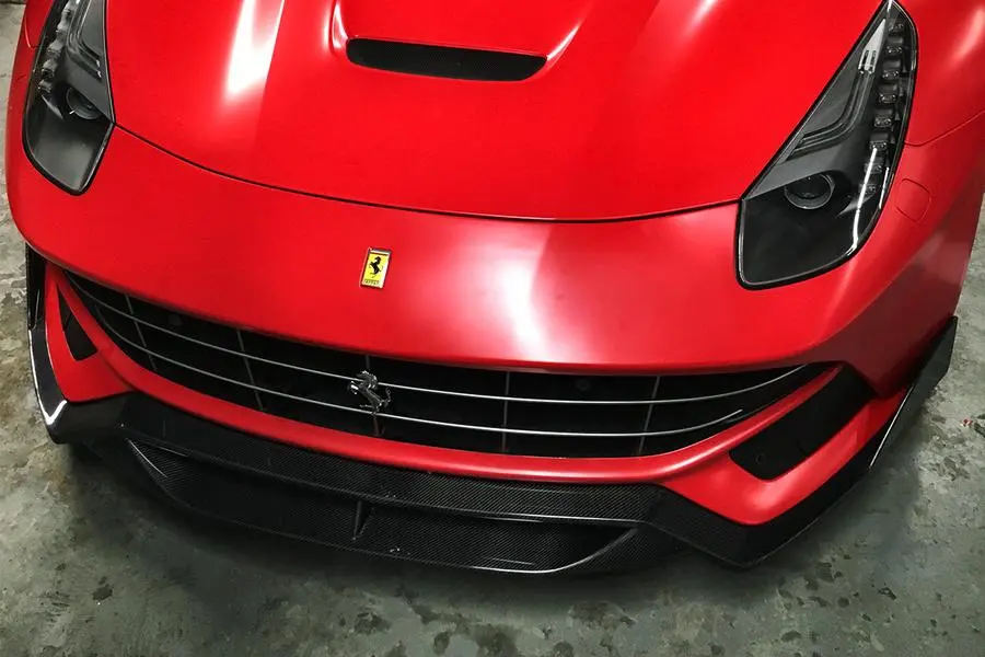 Carbonado 2012-2017 Ferrari F12 Berlinetta Dc Style Carbon Fiber Front Lip 1