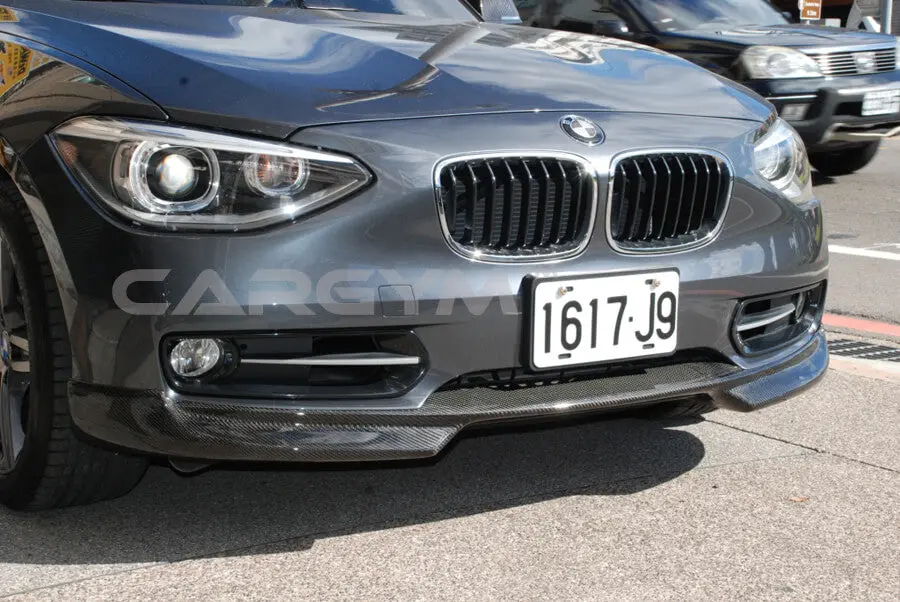 Bmw F20 1-Series Ac Style Carbon Fiber Front Spoiler 1