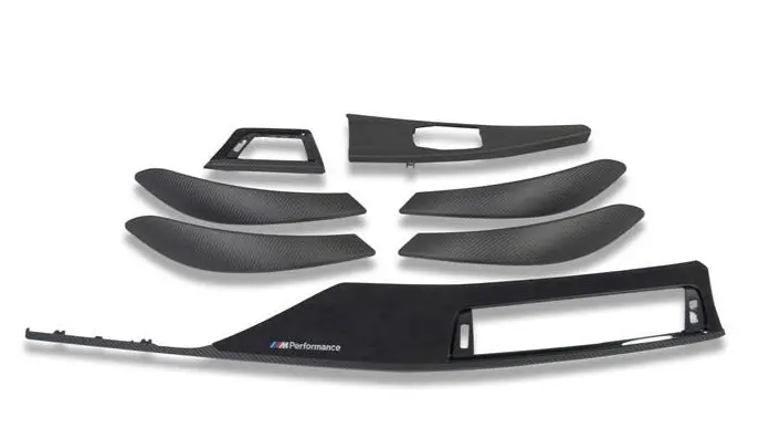 Bmw 3-Series F30 / 4-Series F32 M Performance Carbon Fiber & Alcantara Interior Kit 1