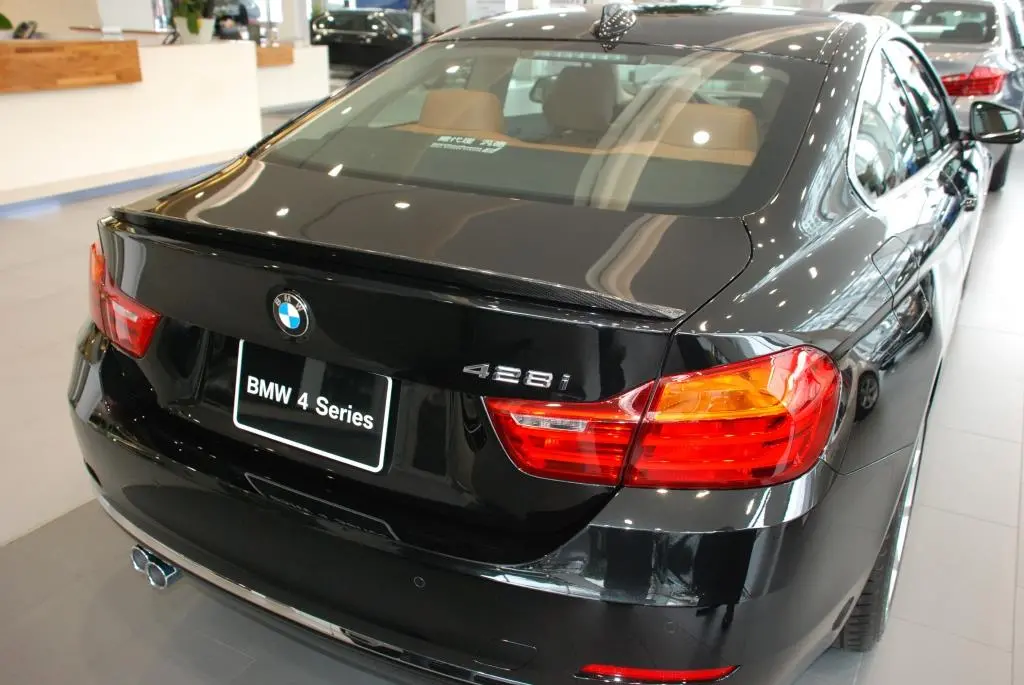 Bmw 4-Series Coupe F32 M-Performance Style Carbon Rear Trunk Spoiler 1