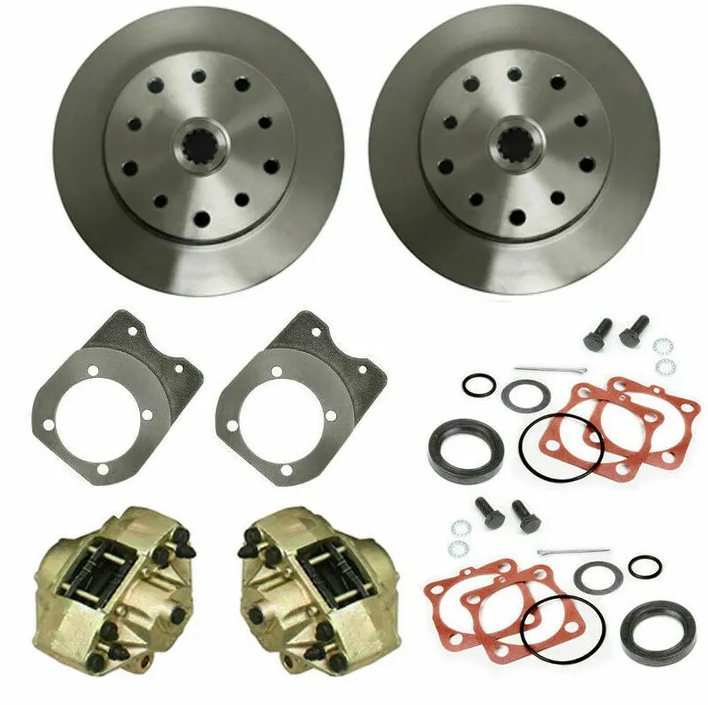 Rear Disc Brake Kit - Swing Axle, Beetle/Ghia 1958-67 1