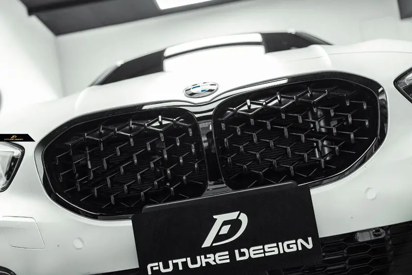 Future Design Star Pattern Front Grille For Bmw F40 1-Series 1