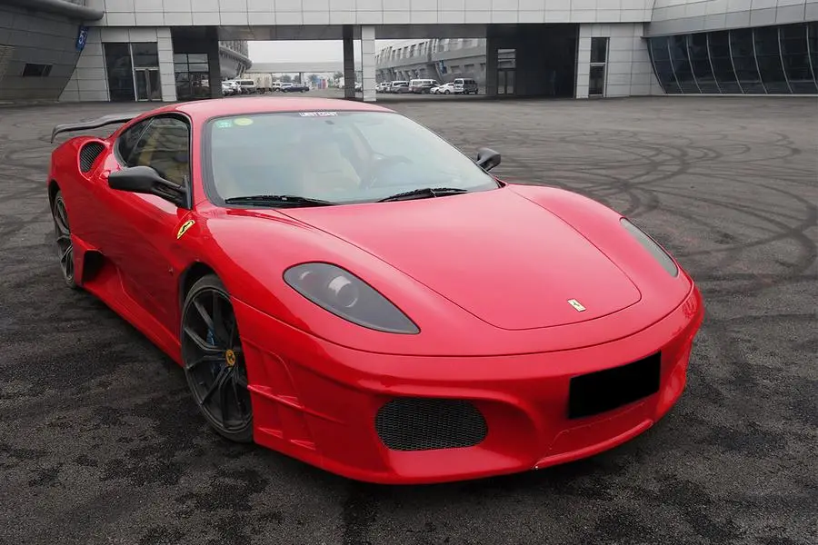 Carbonado 2004-2009 Ferrari F430 As Style Front Bumper 1