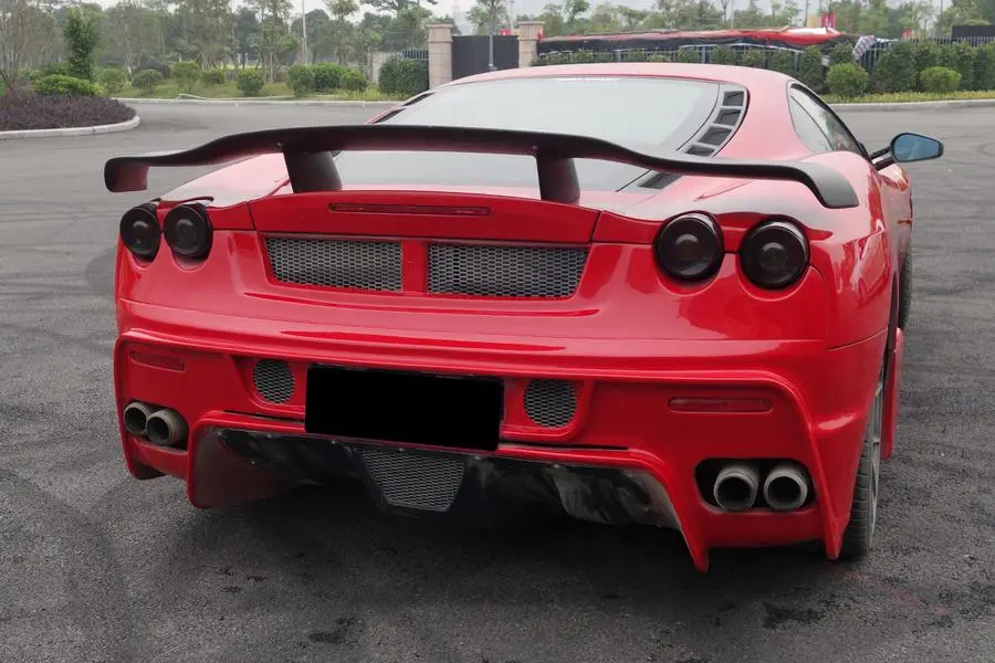 Carbonado 2004-2009 Ferrari F430 As Style Rear Bumper 1