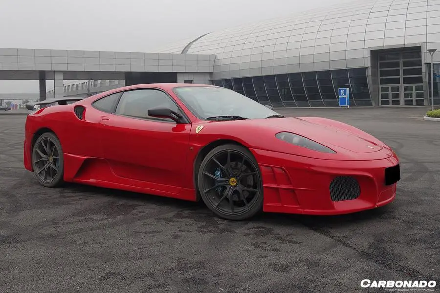 Carbonado 2004-2009 Ferrari F430 As Style Side Skirts 1