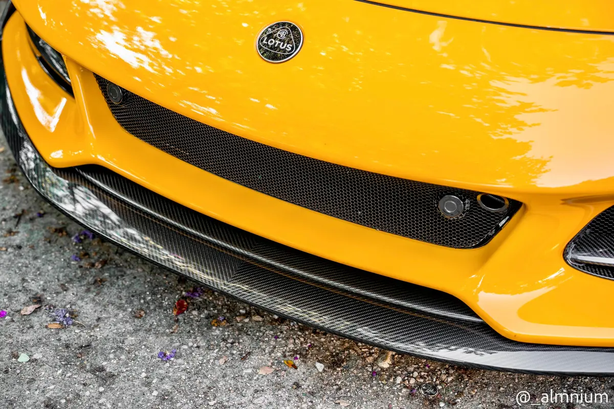 Aerie Performance Lotus Emira Carbon Fiber Front Lower Splitter 1