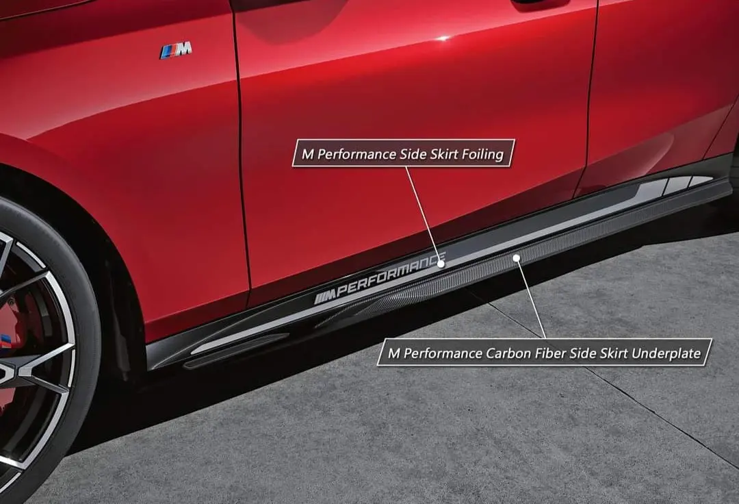 Genuine Bmw I5 G60 M-Performance Carbon Fiber Side Skirts 1