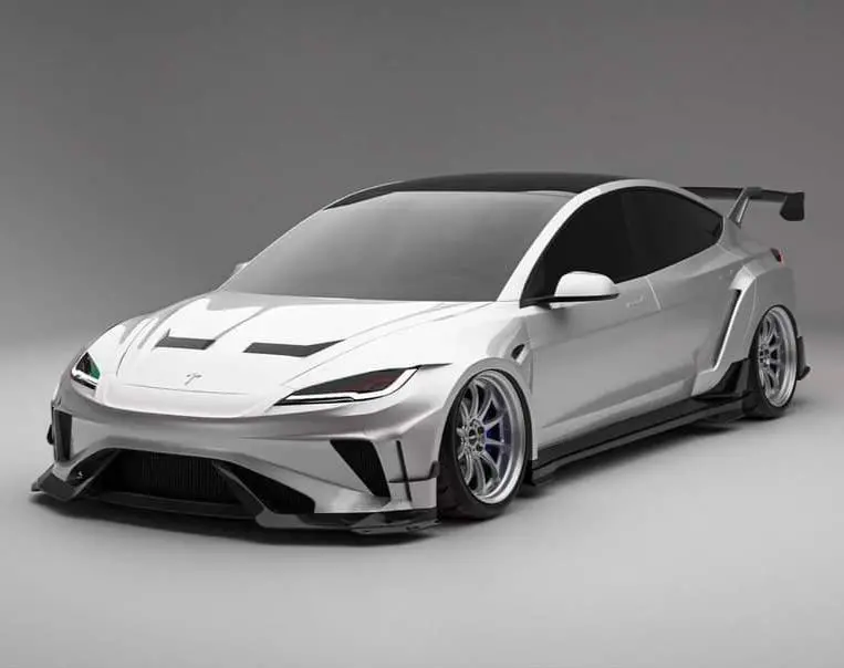Robot Craftsman "Hacker" Widebody Kit For Tesla Model 3 Highland 2023+ 1