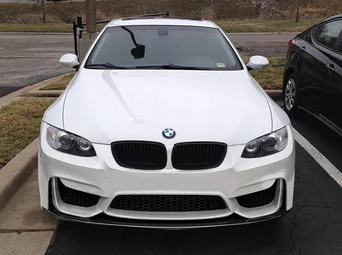 Bmw E92 E93 3-Series Coupe 06+ M4 Style Front Bumper 1