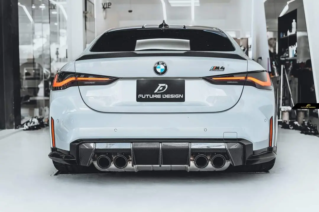 Future Design Carbon Fiber Rear Spoiler For Bmw M4 G82 2021+ 2
