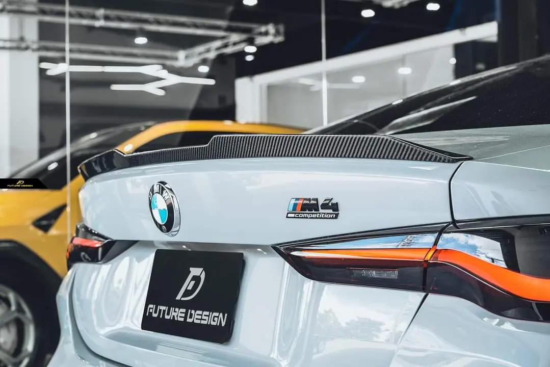 Future Design Carbon Fiber Rear Spoiler For Bmw M4 G82 2021+ 1