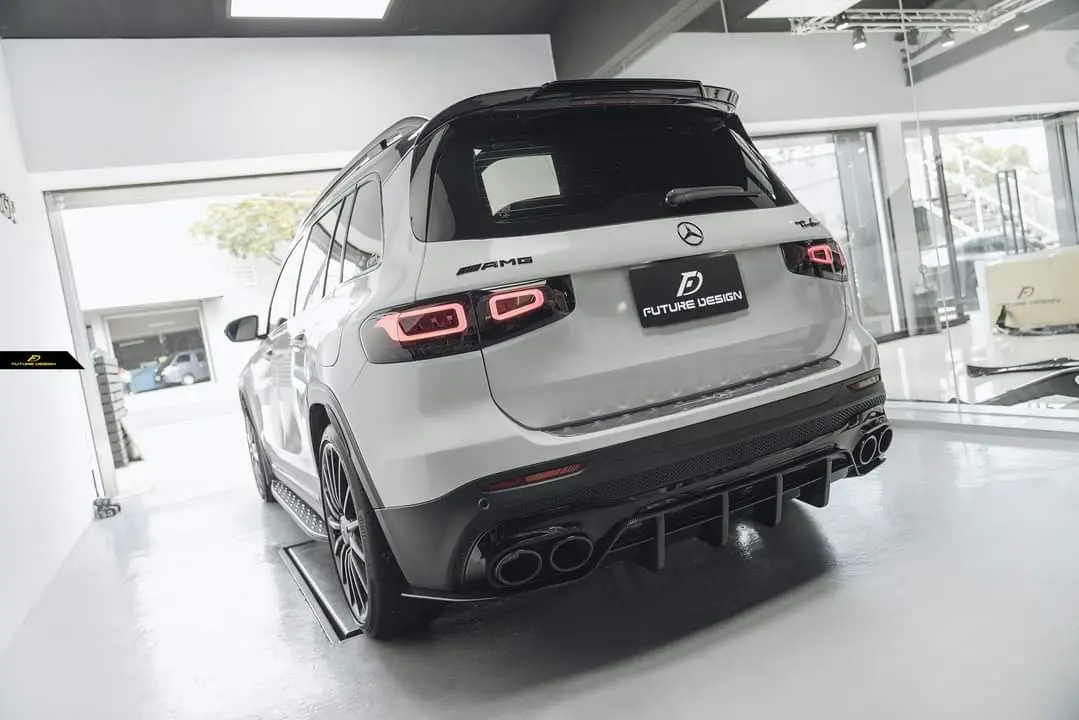 Future Design Carbon Fiber Rear Diffuser For Mercedes Benz Glb 250 Amg / Glb 35 Amg X247 2020+ 1
