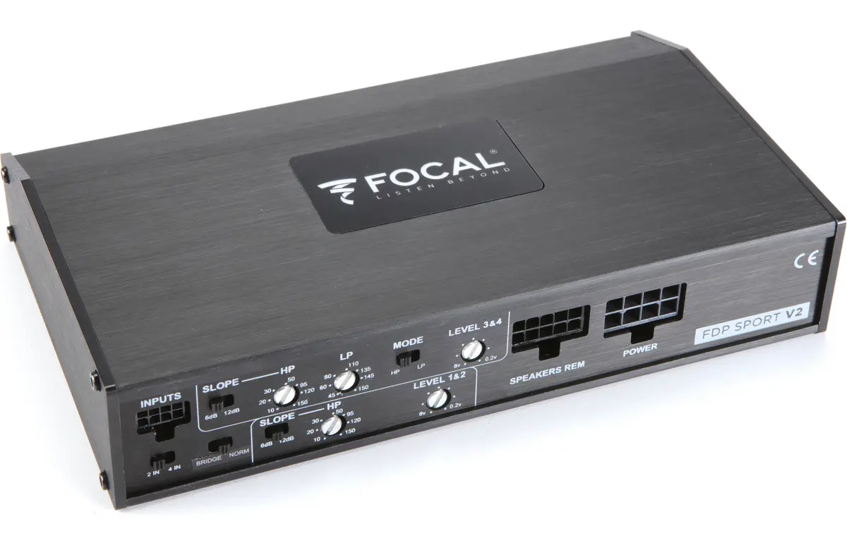 Focal Fdp-Sport-V2 Motorcycle & All-Terrain 4-Channel Amplifier 1