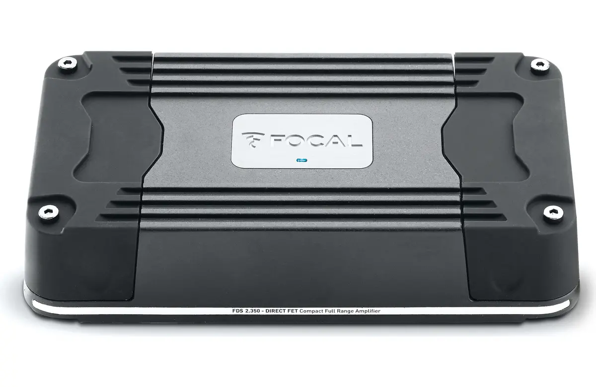 Focal Fds2.350 Ultra Compact 2 Channel Amp - 4 Ohm 2 X 105 Watts Rms 1