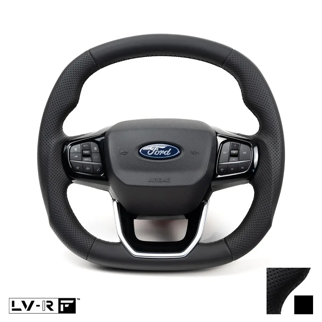 Transit Steering Wheel Leather Black 1