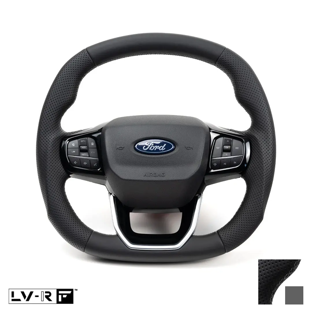 Transit Steering Wheel Leather Grey 1