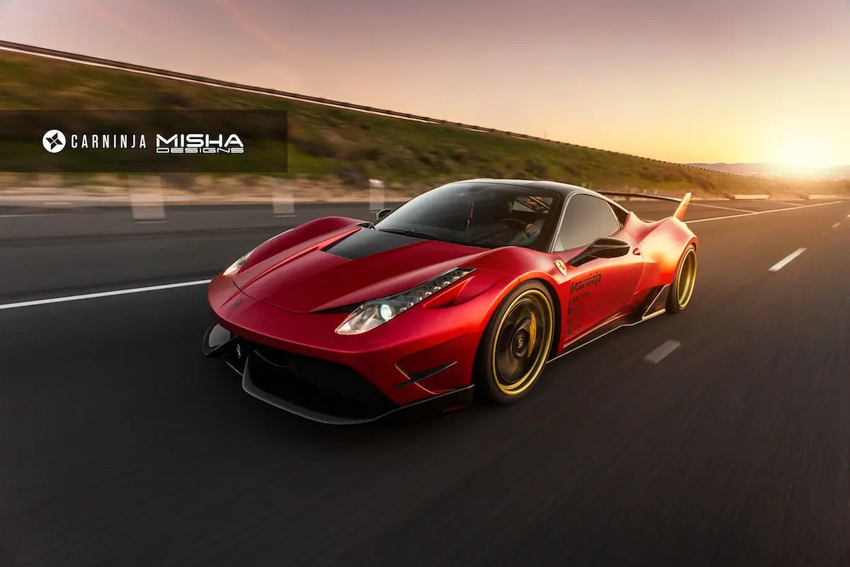Misha Designs 458 Aerodynamic Kit - Limited Edition 1