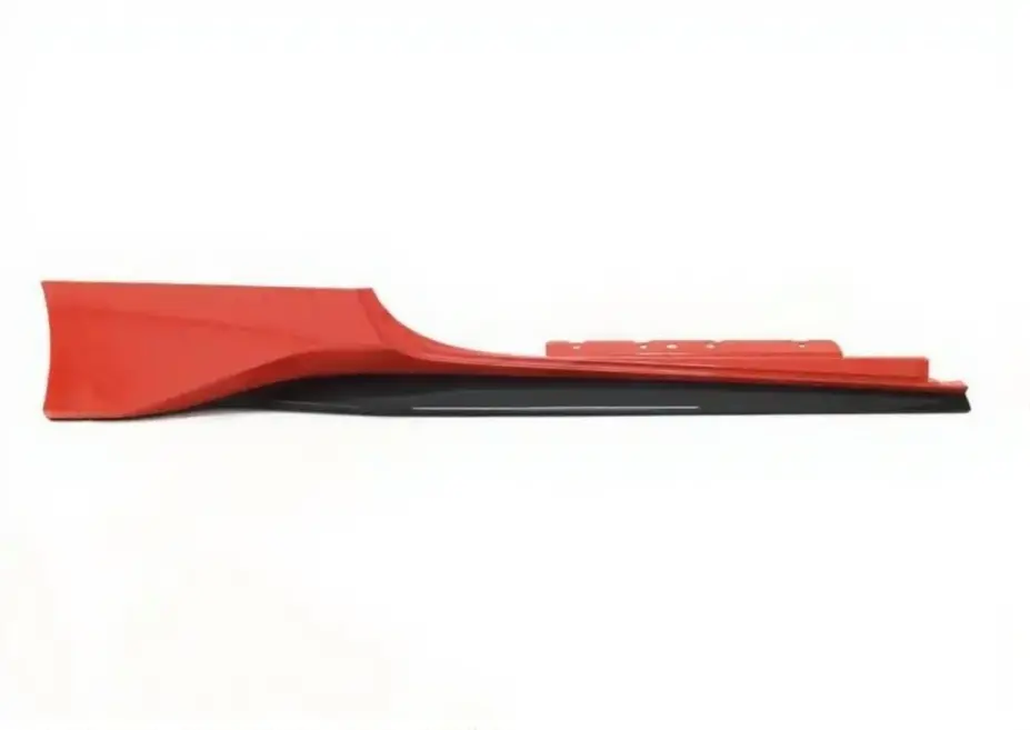 Ferrari 488 Gtb / Spider / Pista Genuine Parts - Carbon Fiber Right Side Skirt Underdoor Trim 766048 1