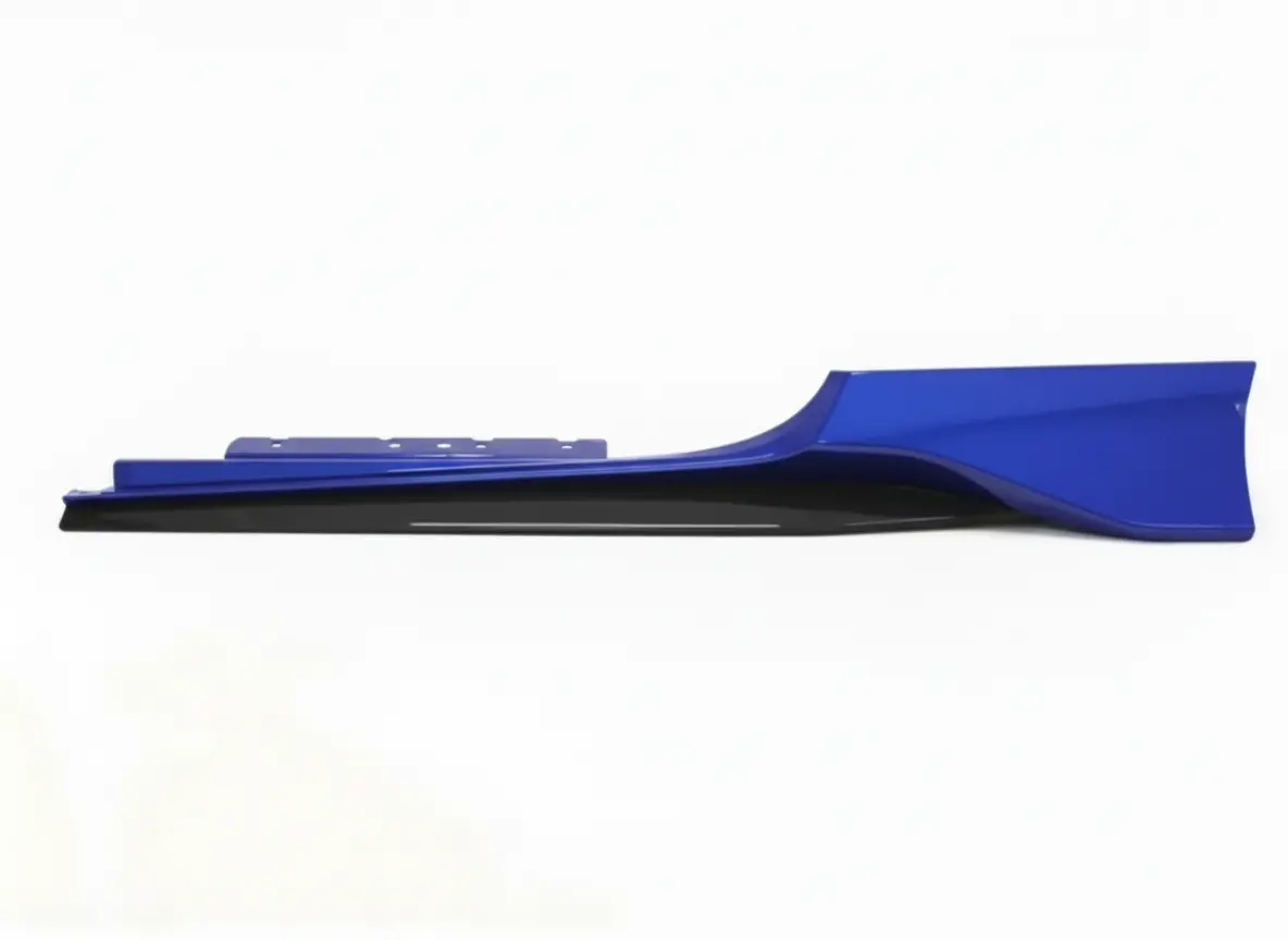 Ferrari 488 Gtb / Spider / Pista Genuine Parts - Carbon Fiber Left Side Skirt Underdoor Trim 766055 1