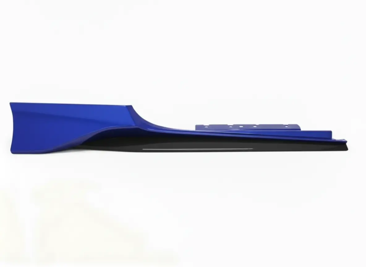 Ferrari 488 Gtb / Spider / Pista Genuine Parts - Carbon Fiber Right Side Skirt Underdoor Trim 766048 1