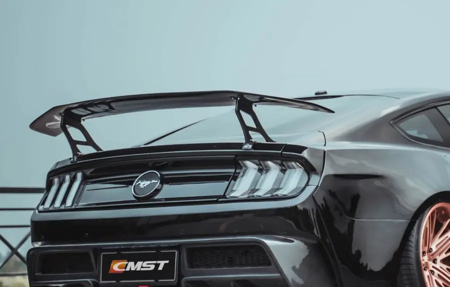 Cmst Tuning Carbon Fiber Rear Spoiler Wing Ver.4 For Ford Mustang S550 2015-2022 1