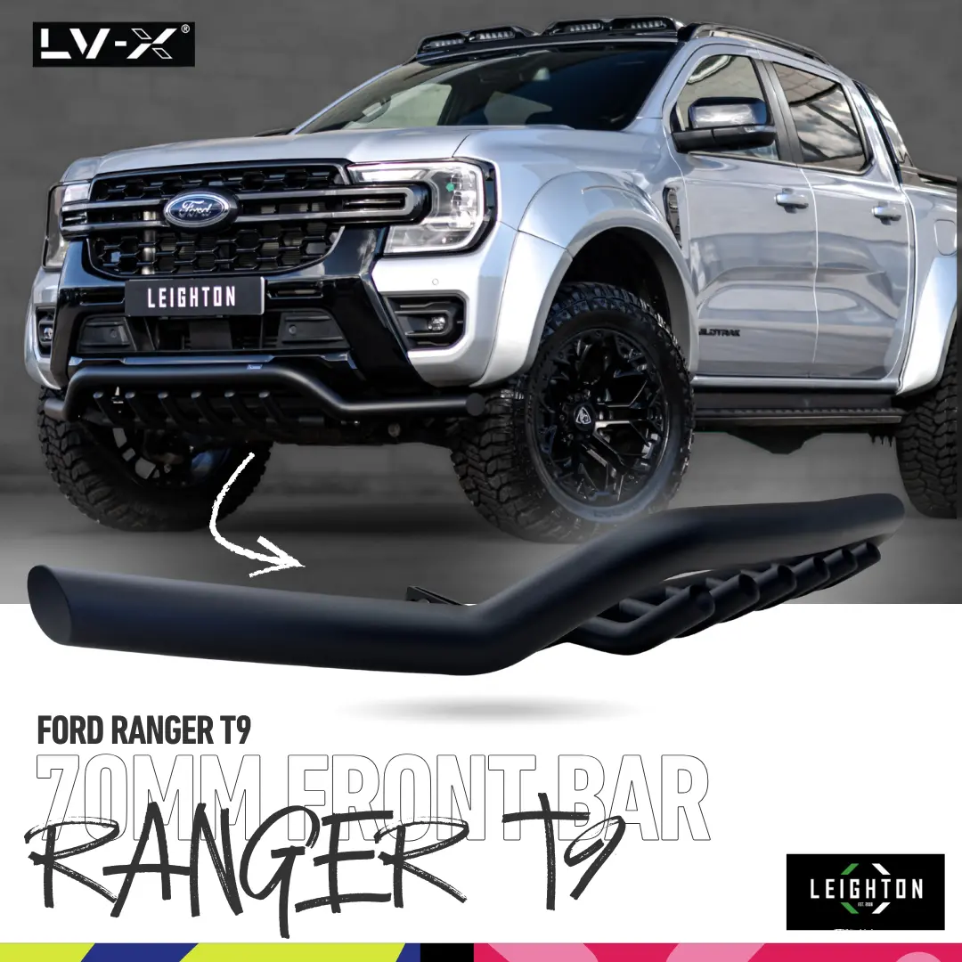 70Mm Black Spoiler Bar - D Ranger - T9 1