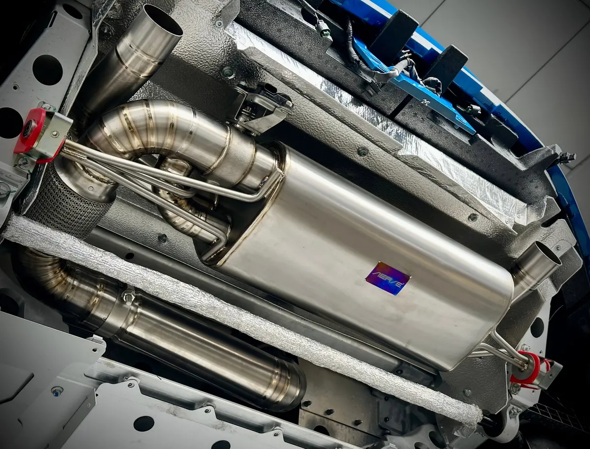 Aerie Performance Lotus Emira I4 Titanium Exhaust System 1