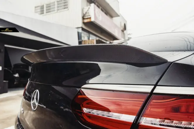 Future Design Glc63 Style Carbon Fiber Rear Spoiler For Mercedes Benz Glc250 Amg / Glc300 Amg / Glc43 Amg / Glc63 W253 Glc Coupe 2016-2019 Pre-Facelift 1