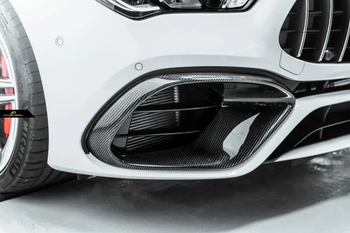 Future Design Carbon Fiber Front Bumper Surround For Mercedes-Benz Cla C118 Cla250 Cla35 Cla45 1