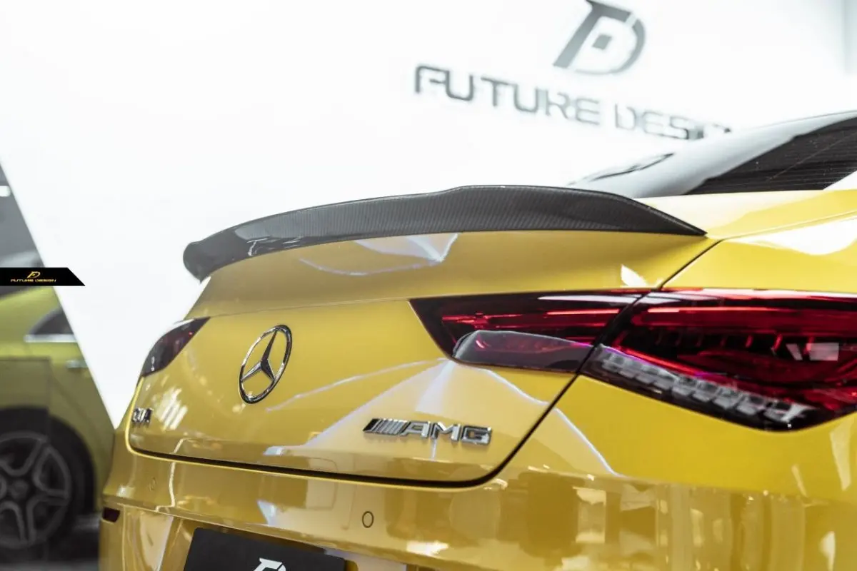 Future Design Ed1 Carbon Fiber Rear Spoiler For Mercedes-Benz Cla C118 Cla45 Cla35 Cla250 1