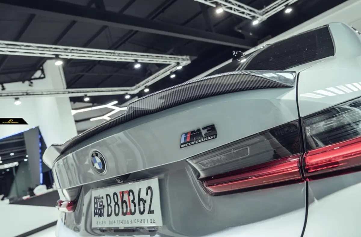 Future Design Carbon Fiber Rear Spoiler For Bmw M3 G80 2021+ 1