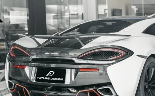 Future Design Carbon Fiber Rear Spoiler For Mclaren 570S 540C 1