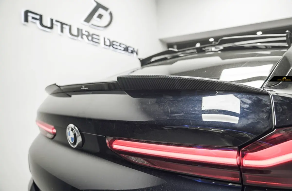 Future Design Carbon Fiber Rear Spoiler For Bmw X6 X6m G06 2020+ 2