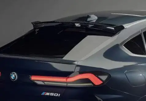 Future Design Carbon Fiber Rear Roof Spoiler For Bmw X6 X6m G06 2020+ 1