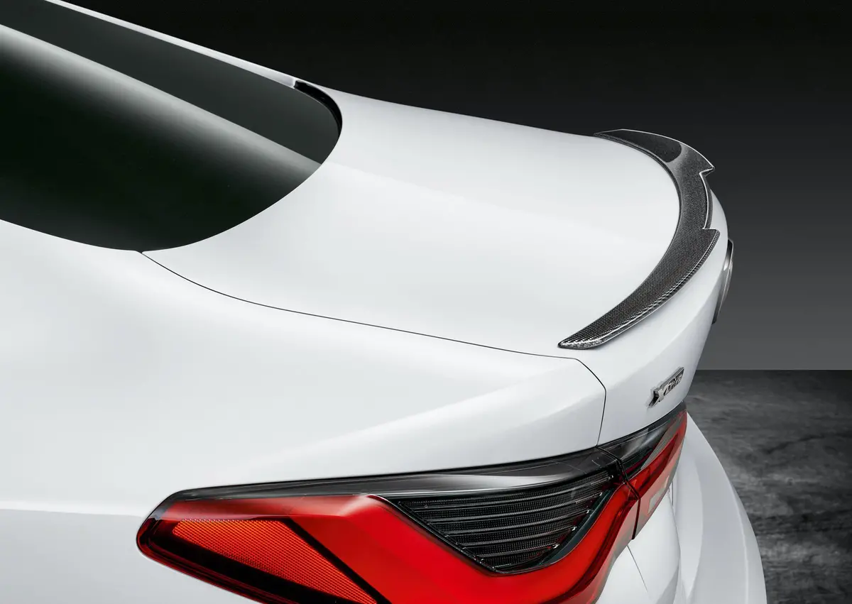 Bmw 4-Series G22 M Performance Carbon Fiber Rear Spoiler 1