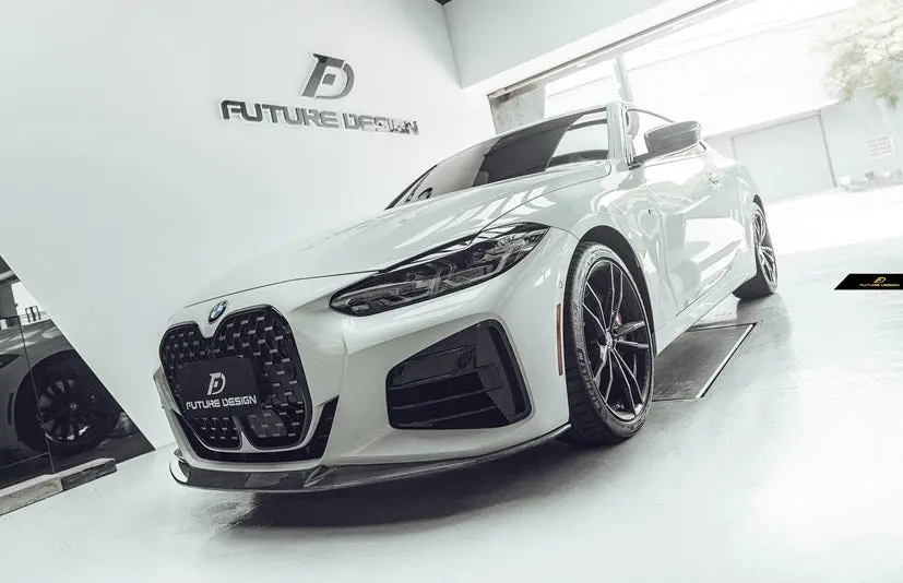 Future Design Carbon Front Lip For Bmw 4-Series G22 Coupe 1