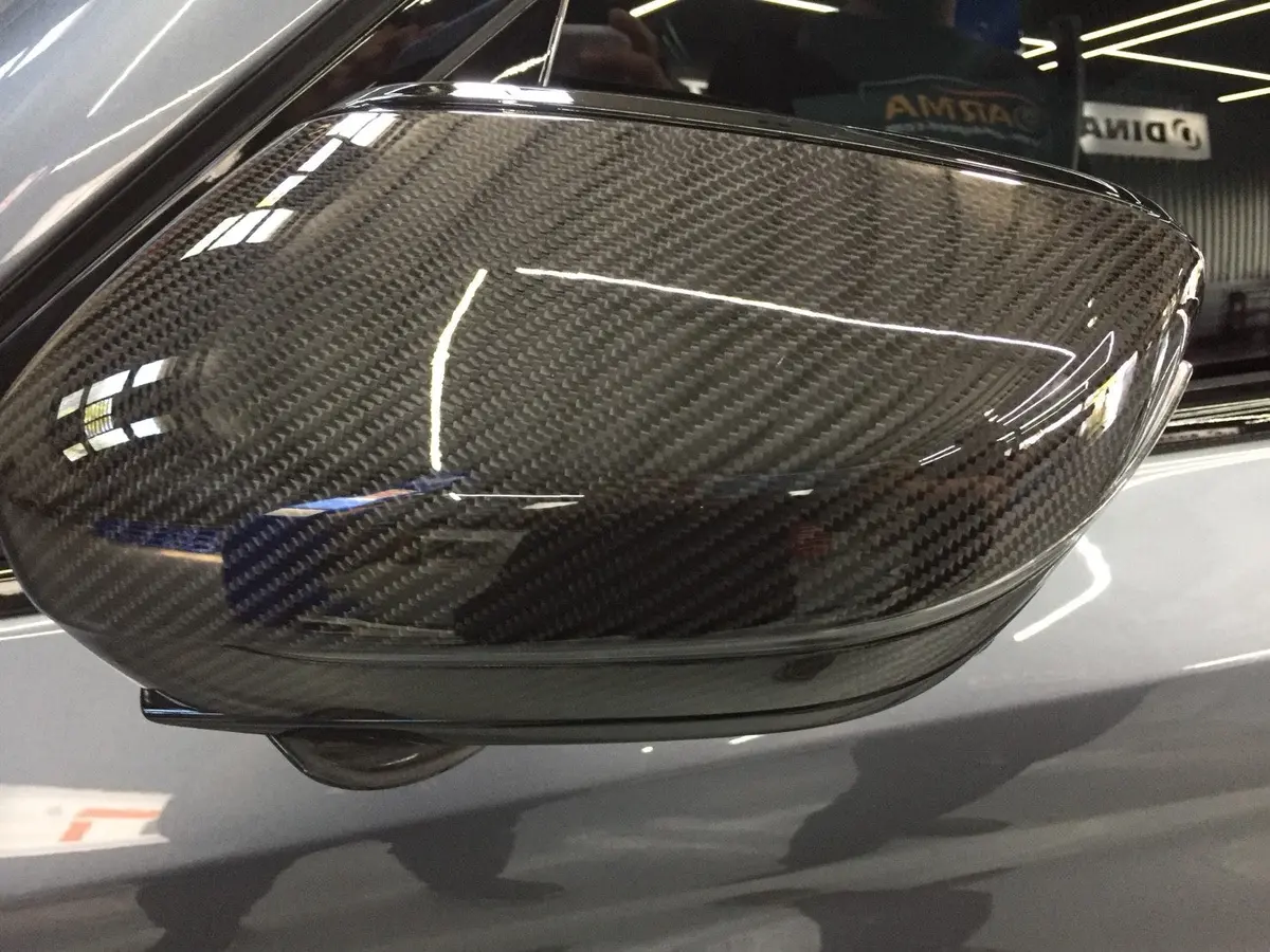 Bmw 5-Series G30 Carbon Fiber Mirror Cover 1