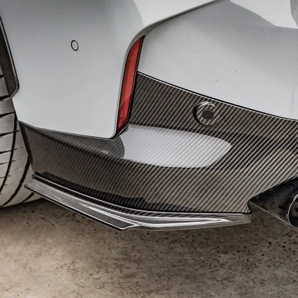 Sooqoo Bmw 2-Series G42 Dry Carbon Fiber Rear Side Diffuser 1