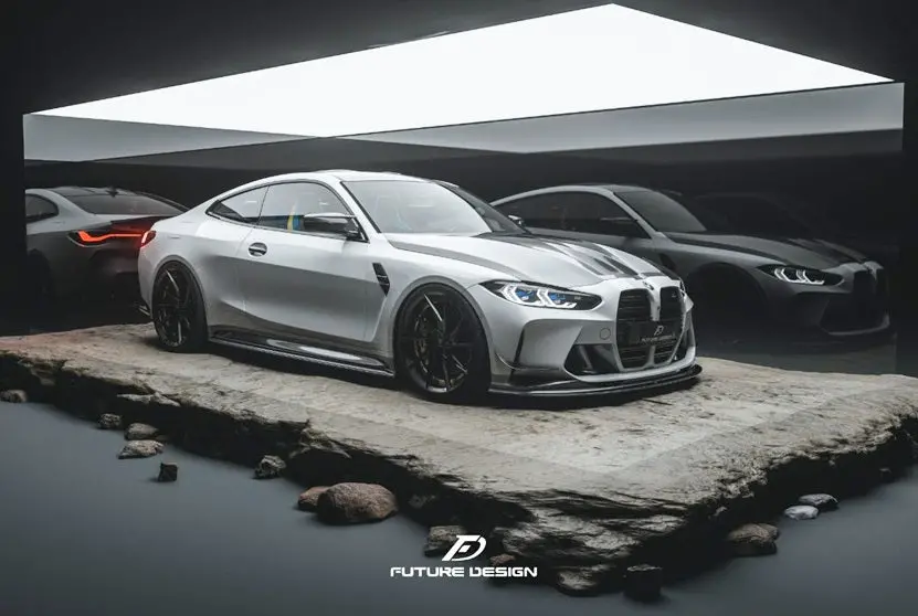 Future Design Carbon Fiber Canards For Bmw G80 M3 & G82 M4 1