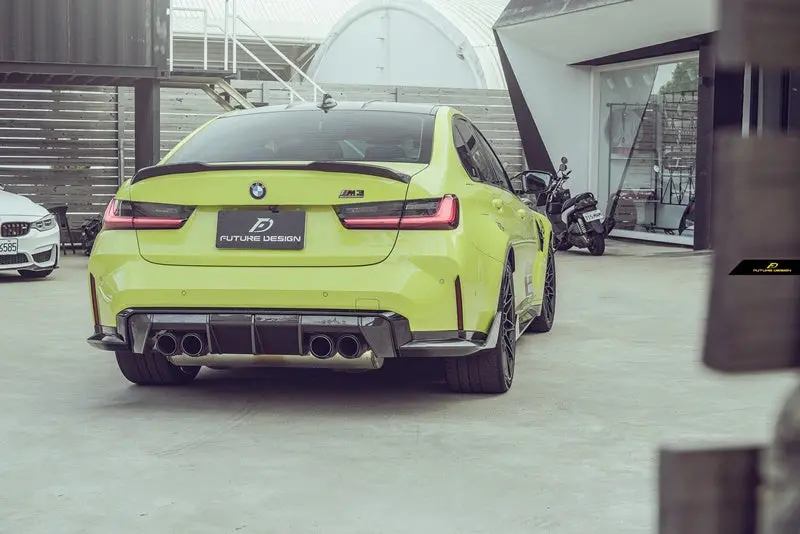 Future Design Carbon Fiber M Performance Rear Diffuser For M3 G80 & M4 G82 G83 2020+ 1