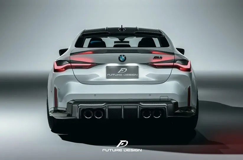 Future Design V1 Carbon Fiber Rear Diffuser For Bmw G80 M3 & G82 M4 1