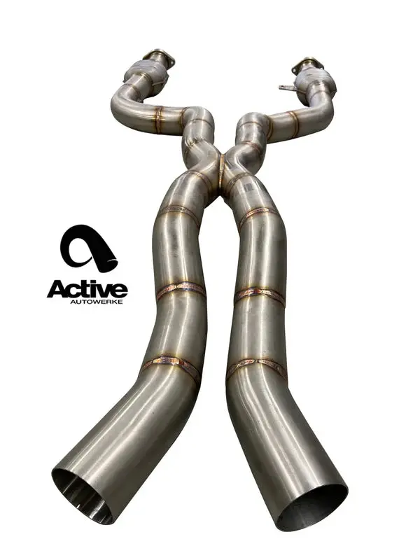 Active Autowerke G80/G82 M3/M4 Signature Mid-Pipe With X-Pipe 1