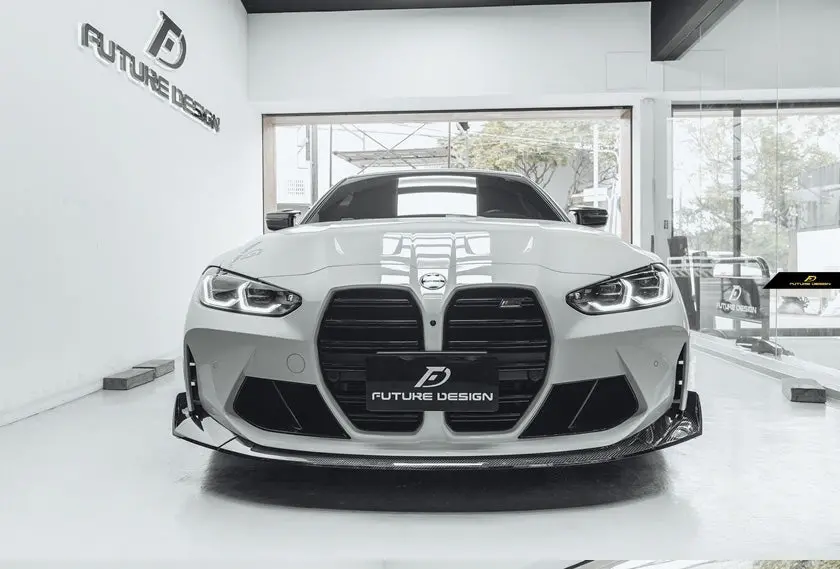 Future Design Carbon Fiber Front Lip For Bmw G80 M3 & G82 M4 1