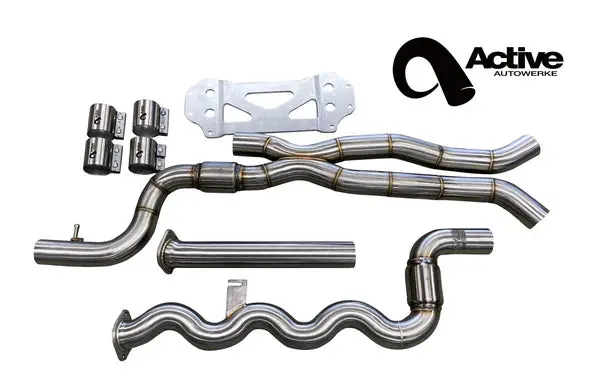 Active Autowerke Gen 2 Signature Equal Length Mid-Pipe For Bmw G8x With G-Brace 1