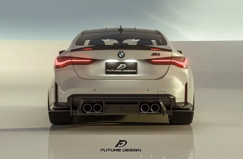 Future Design V2 Carbon Fiber Diffuser For Bmw G80 M3 & G82 M4 1