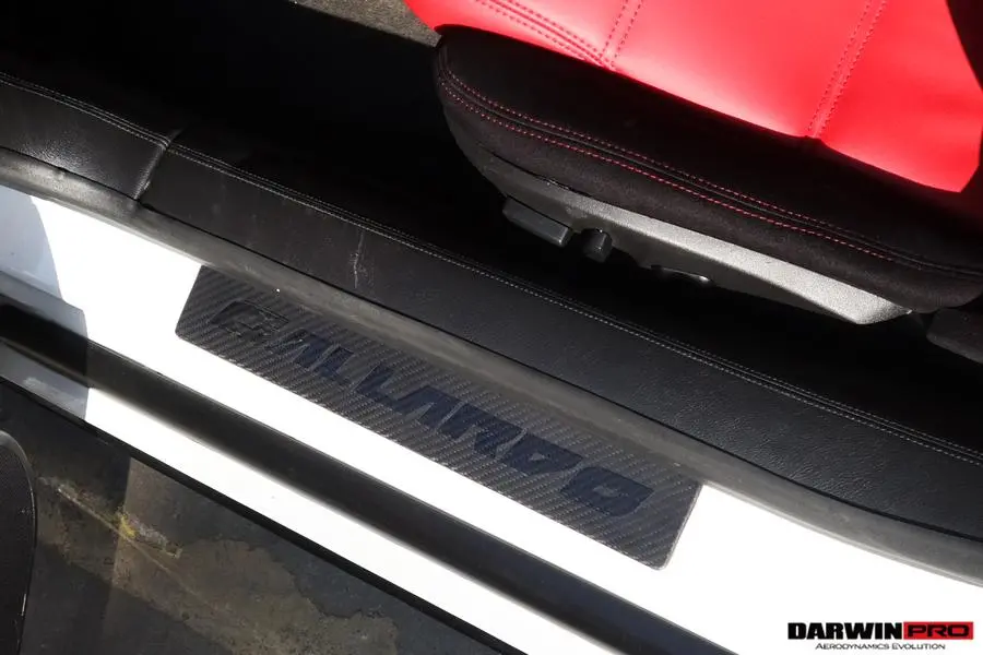 Darwinpro 2004-2014 Lamborghini Gallardo Autoclave Carbon Fiber Door Sills Steps 1